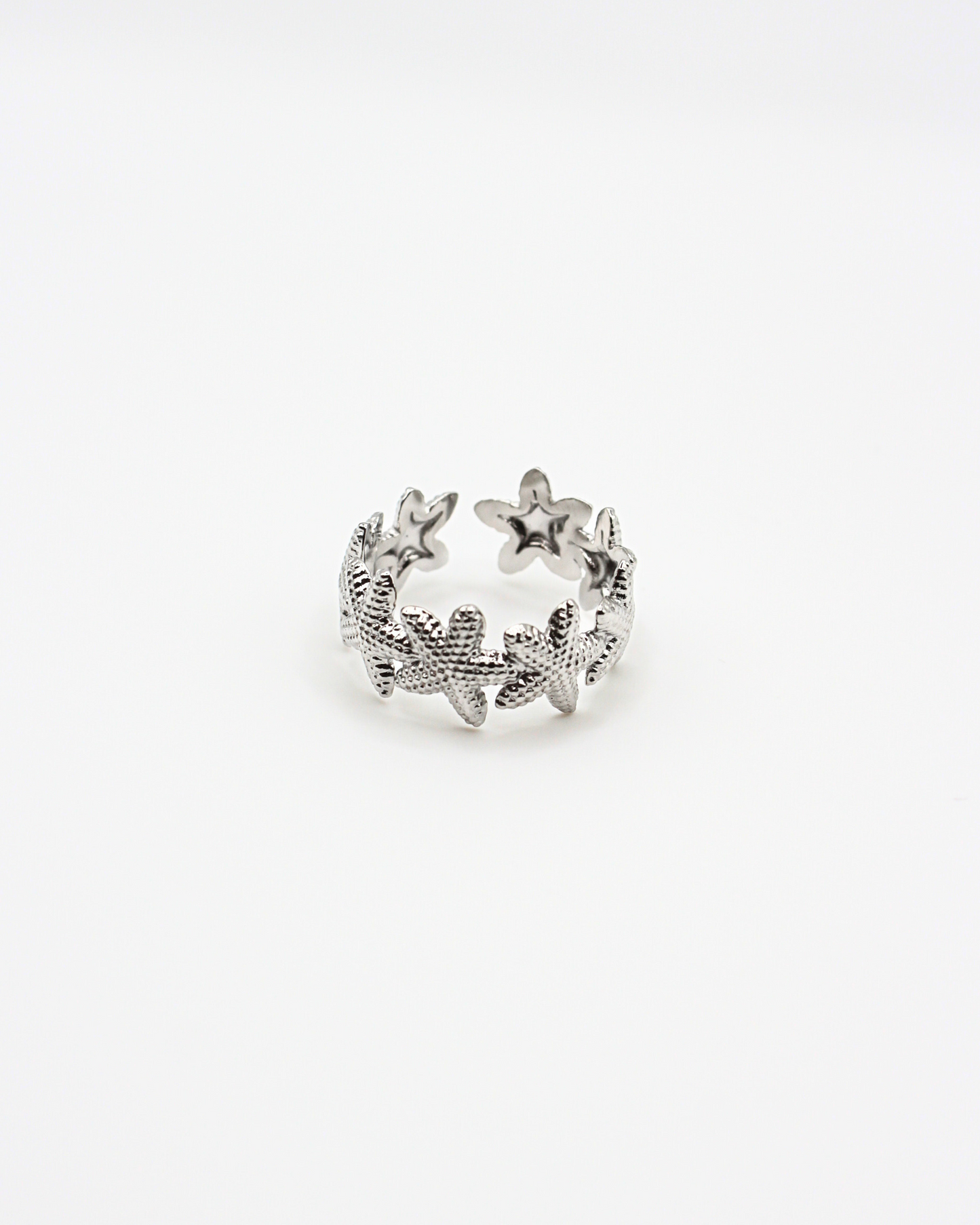 Zeester rij ring