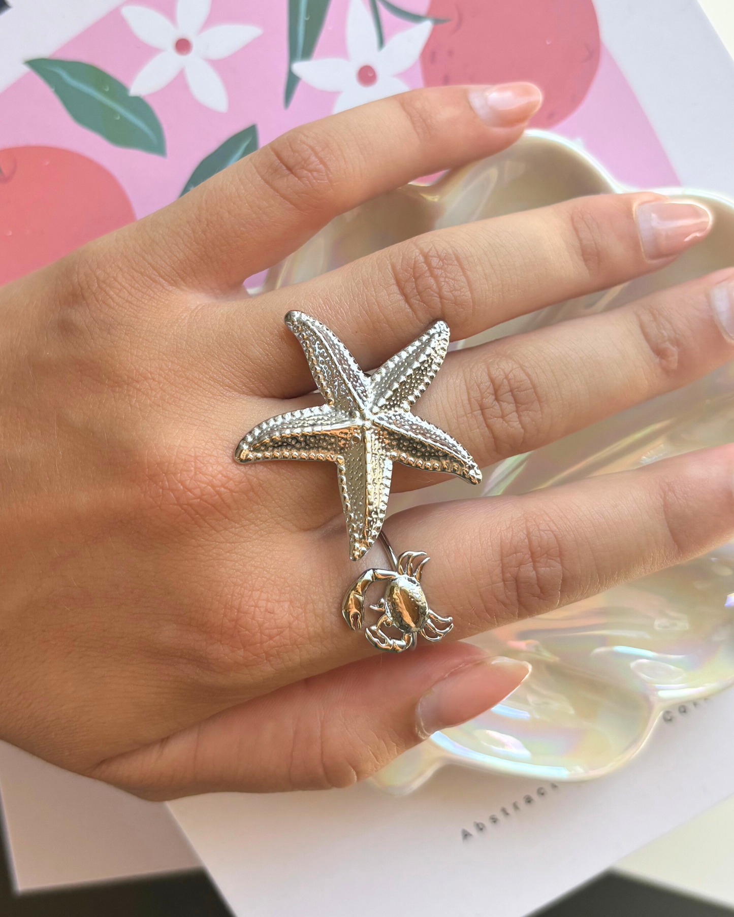 Grote zeester ring