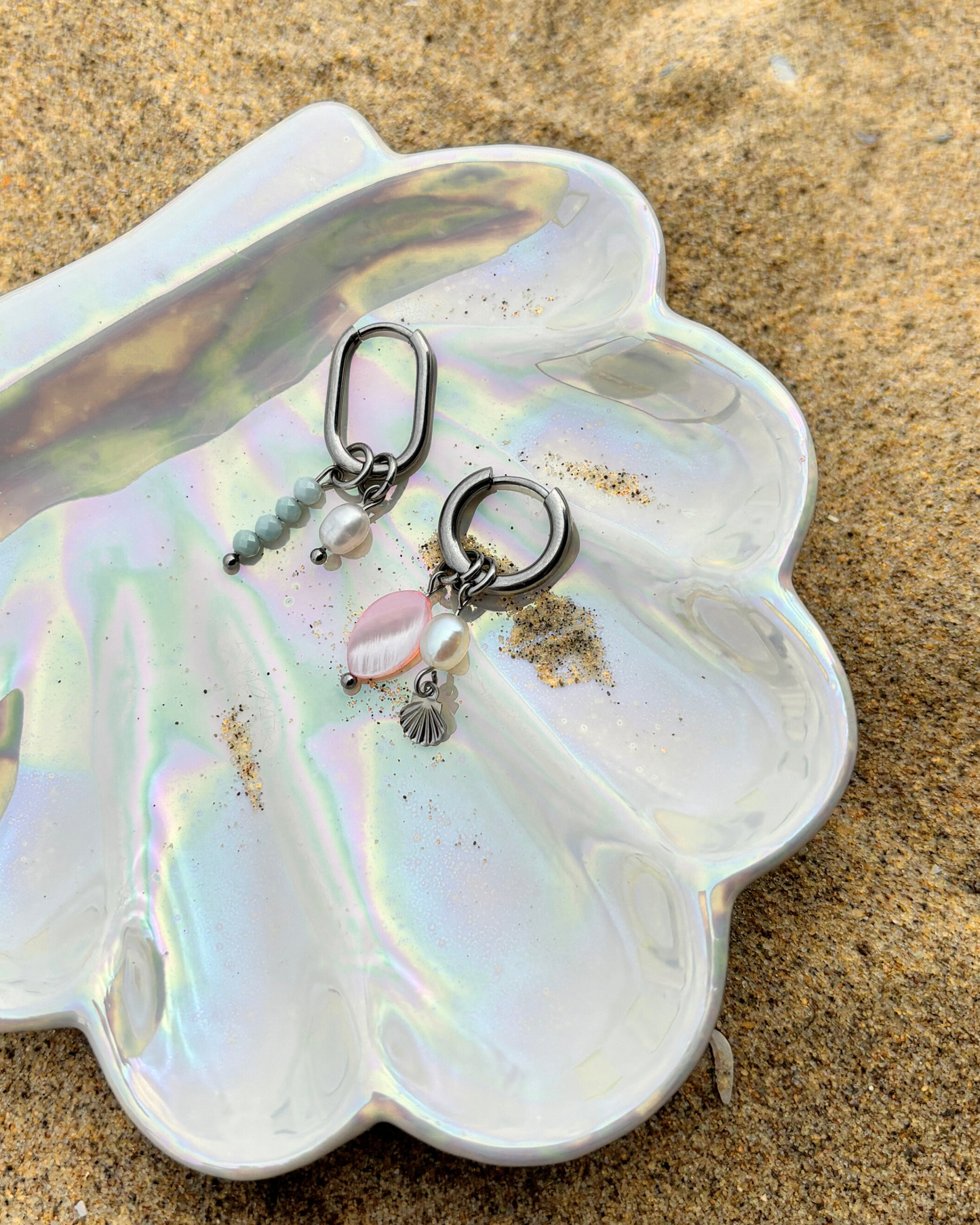 Simpele langwerpige basisoorbellen