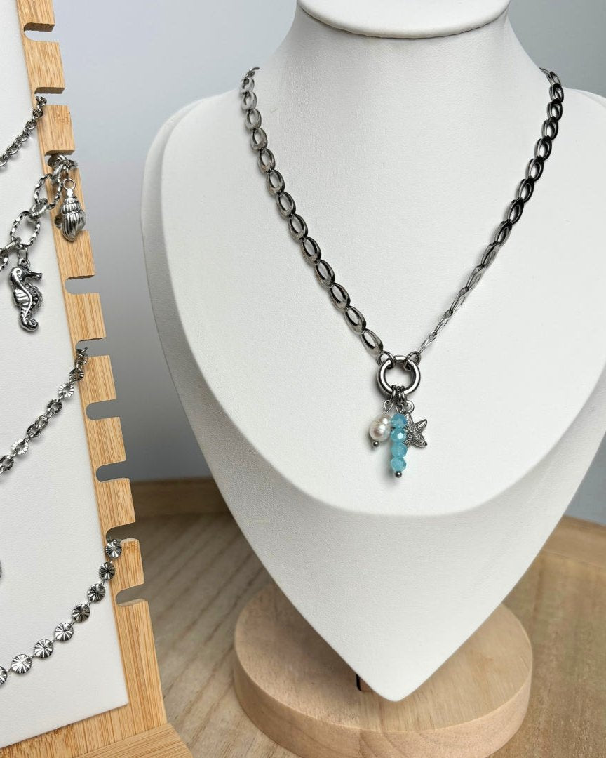 Bedel ketting - 4 kralen