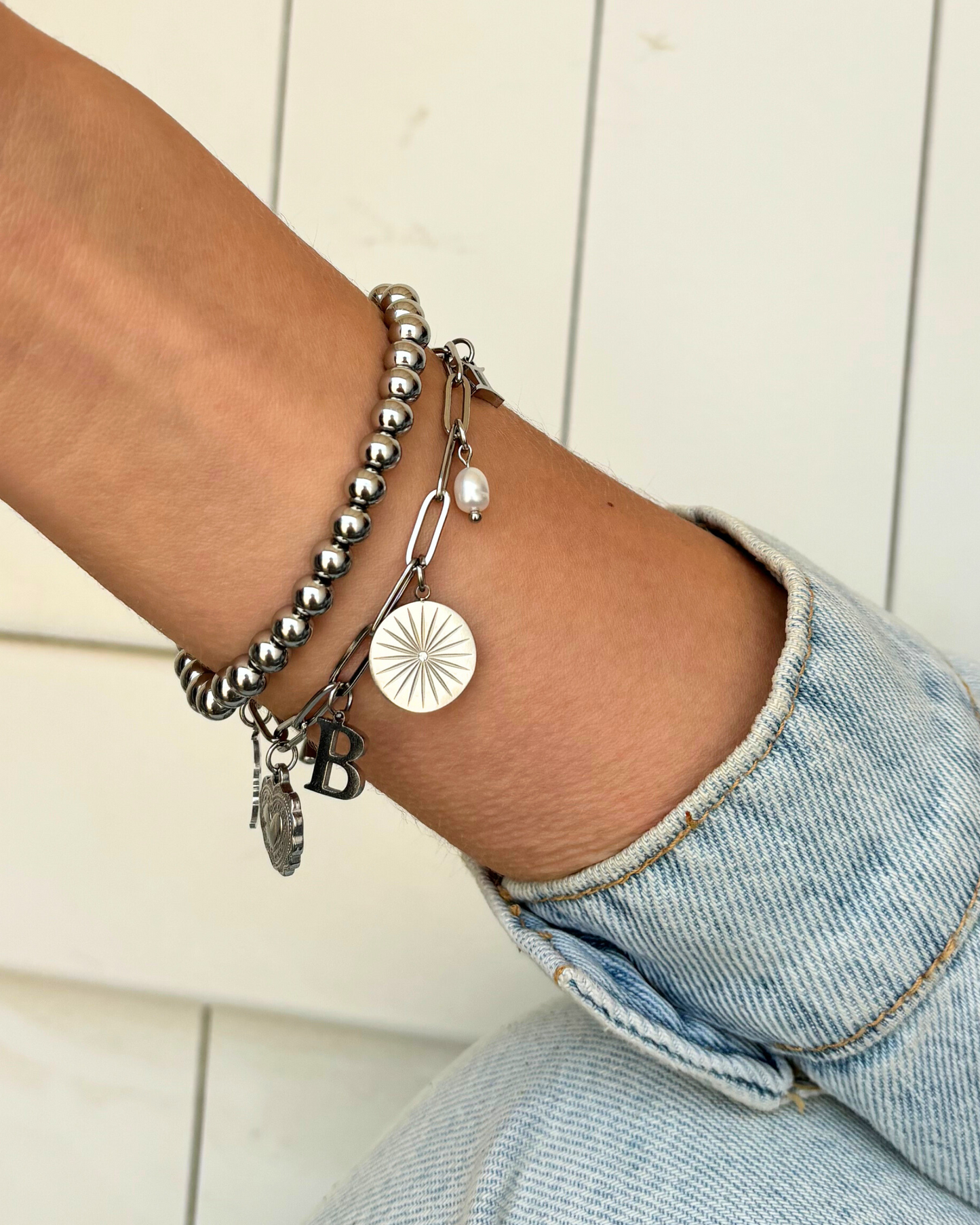Simpele schakel - bedelarmband