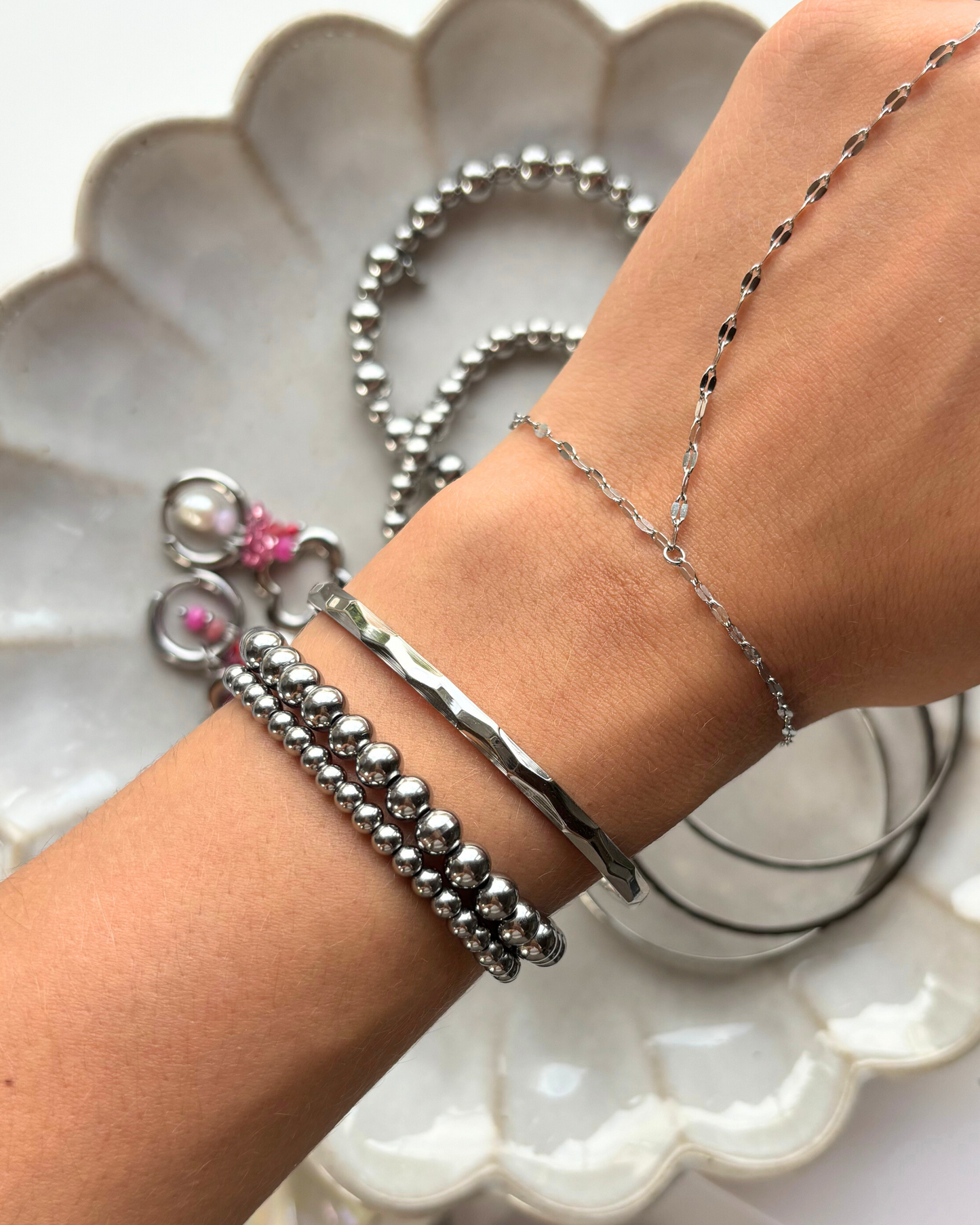 Bangle met patroon