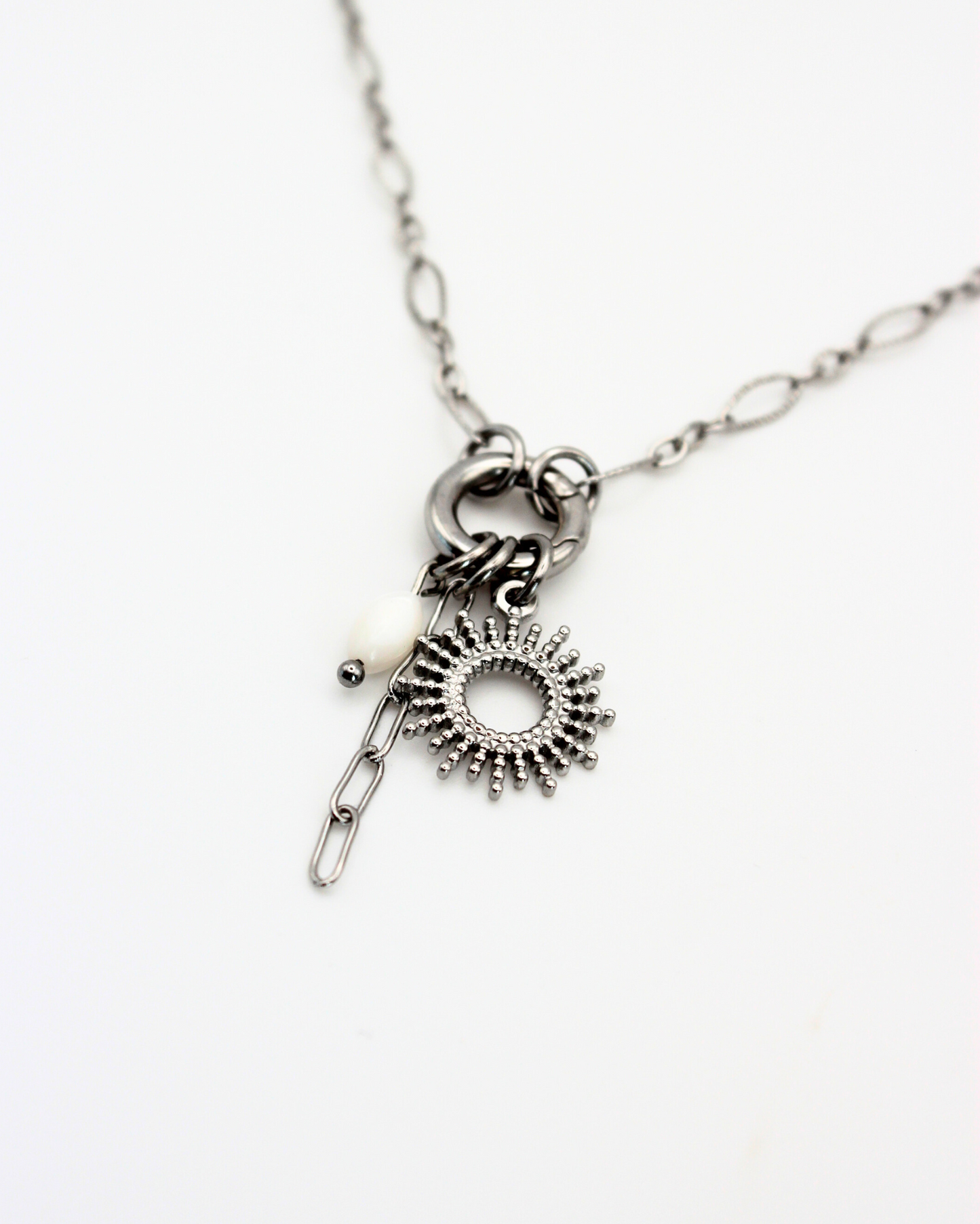 Populaire bedelcombinatie met zon - ketting