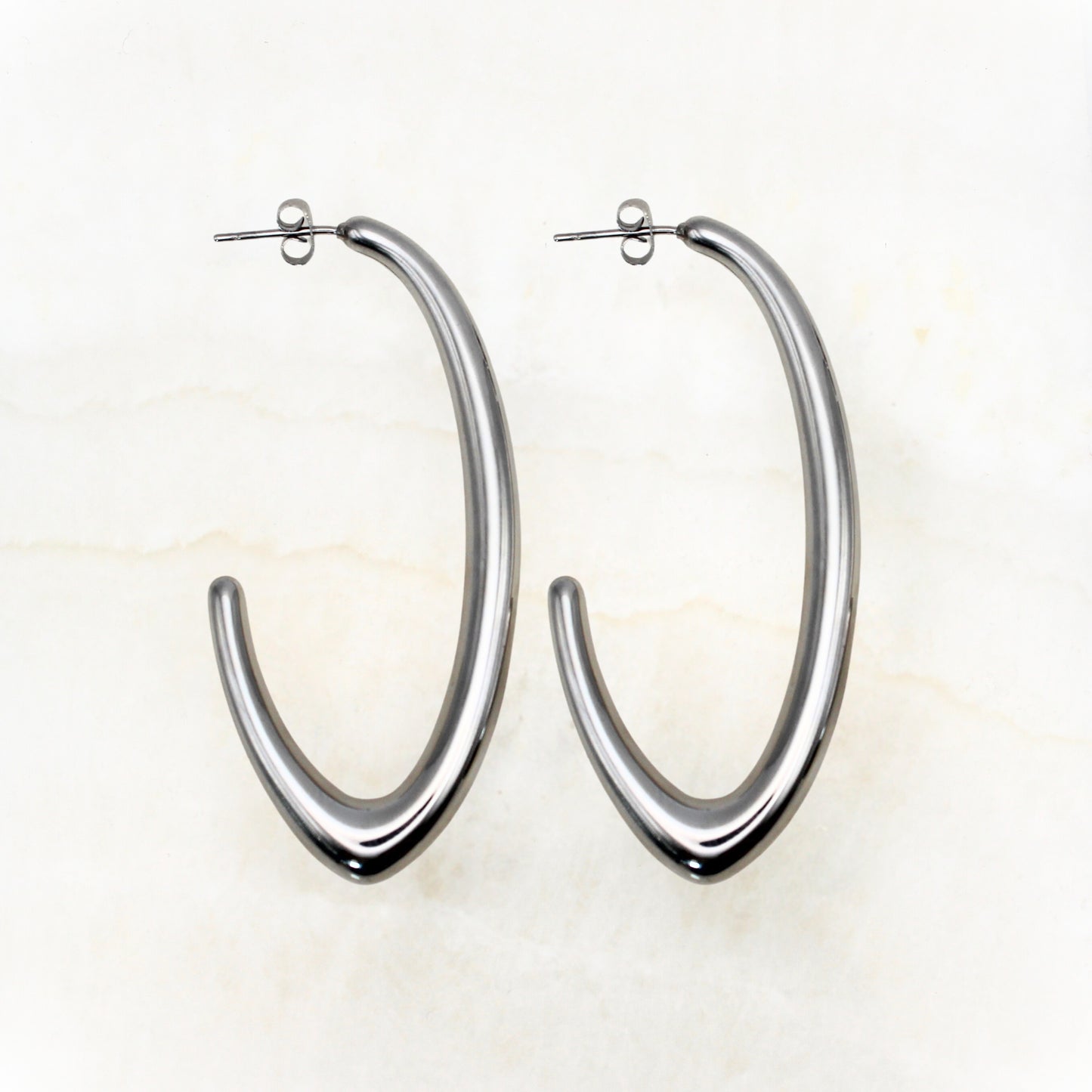 Statement klassieke langwerpige oorbellen