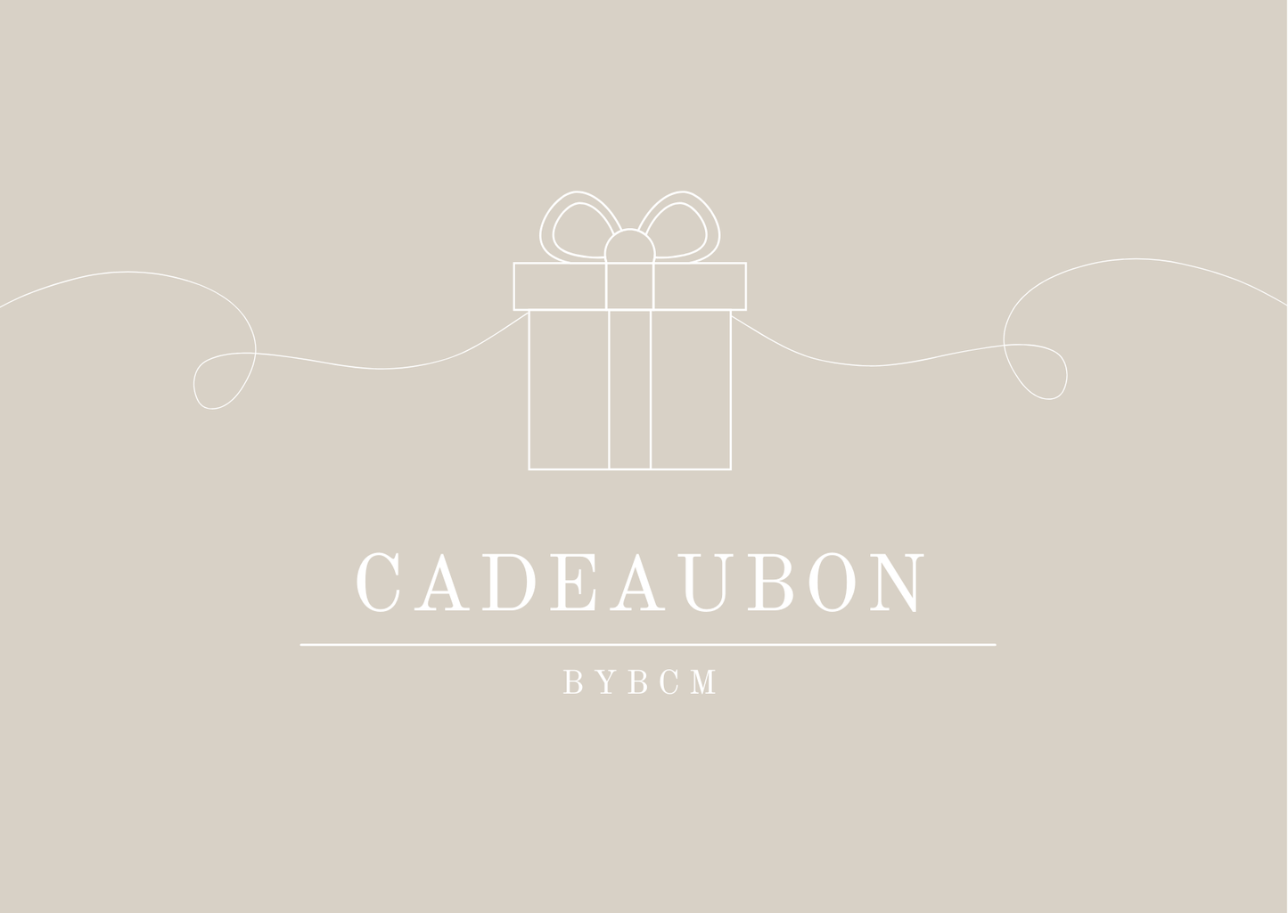 Cadeaubon ByBcm