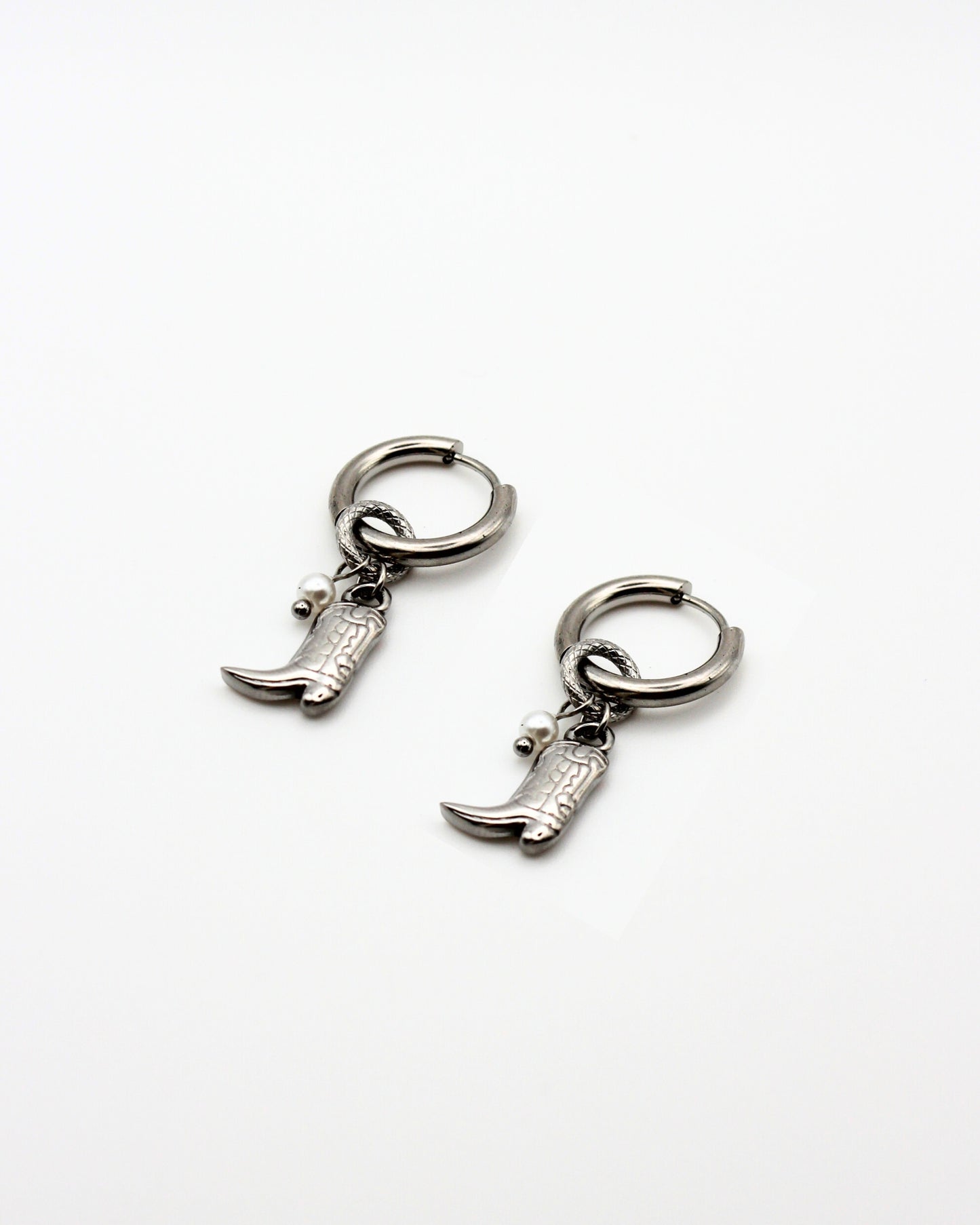 Oorbellen met cowboy laars