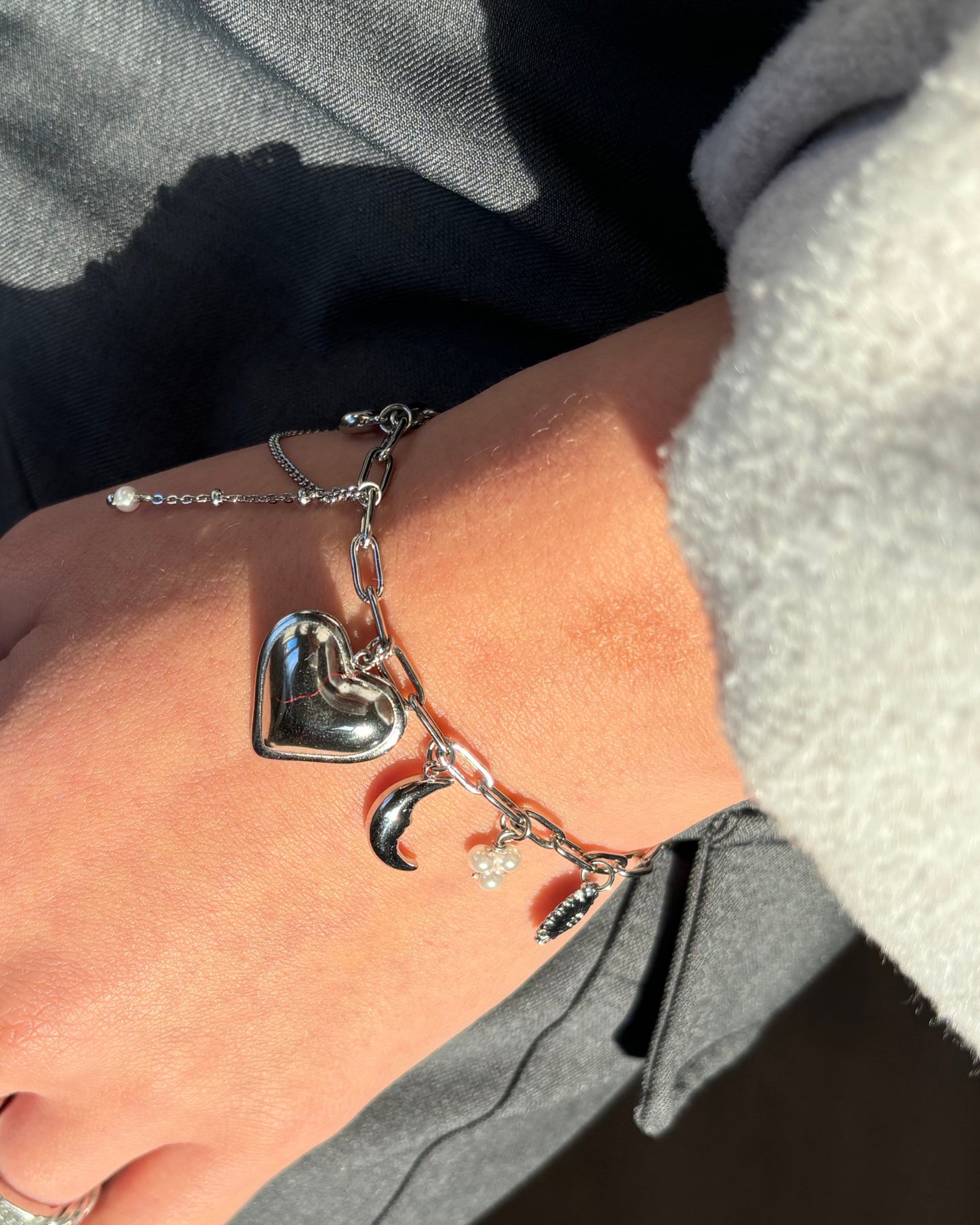 Date night bedelarmband