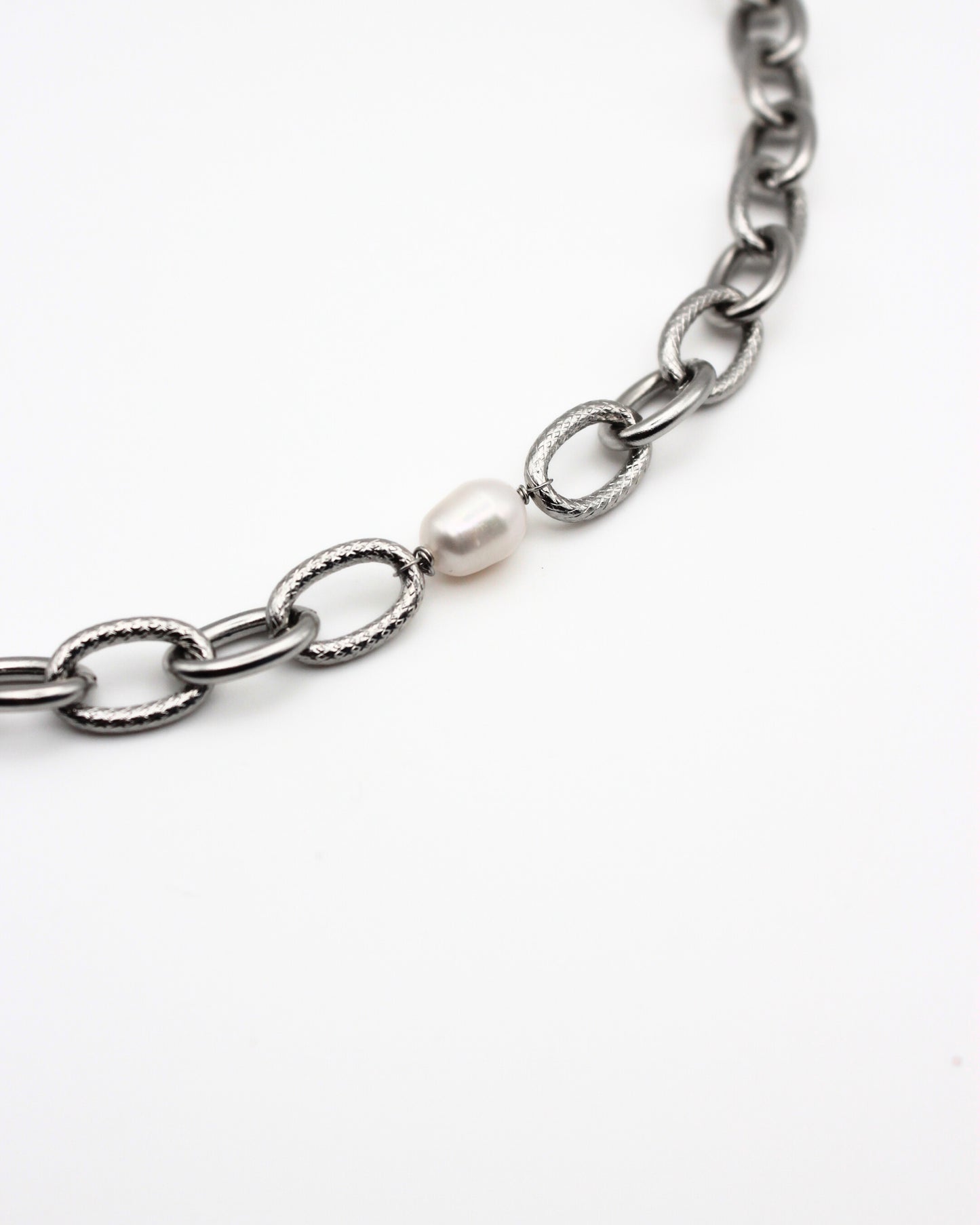 Schakelketting met parel