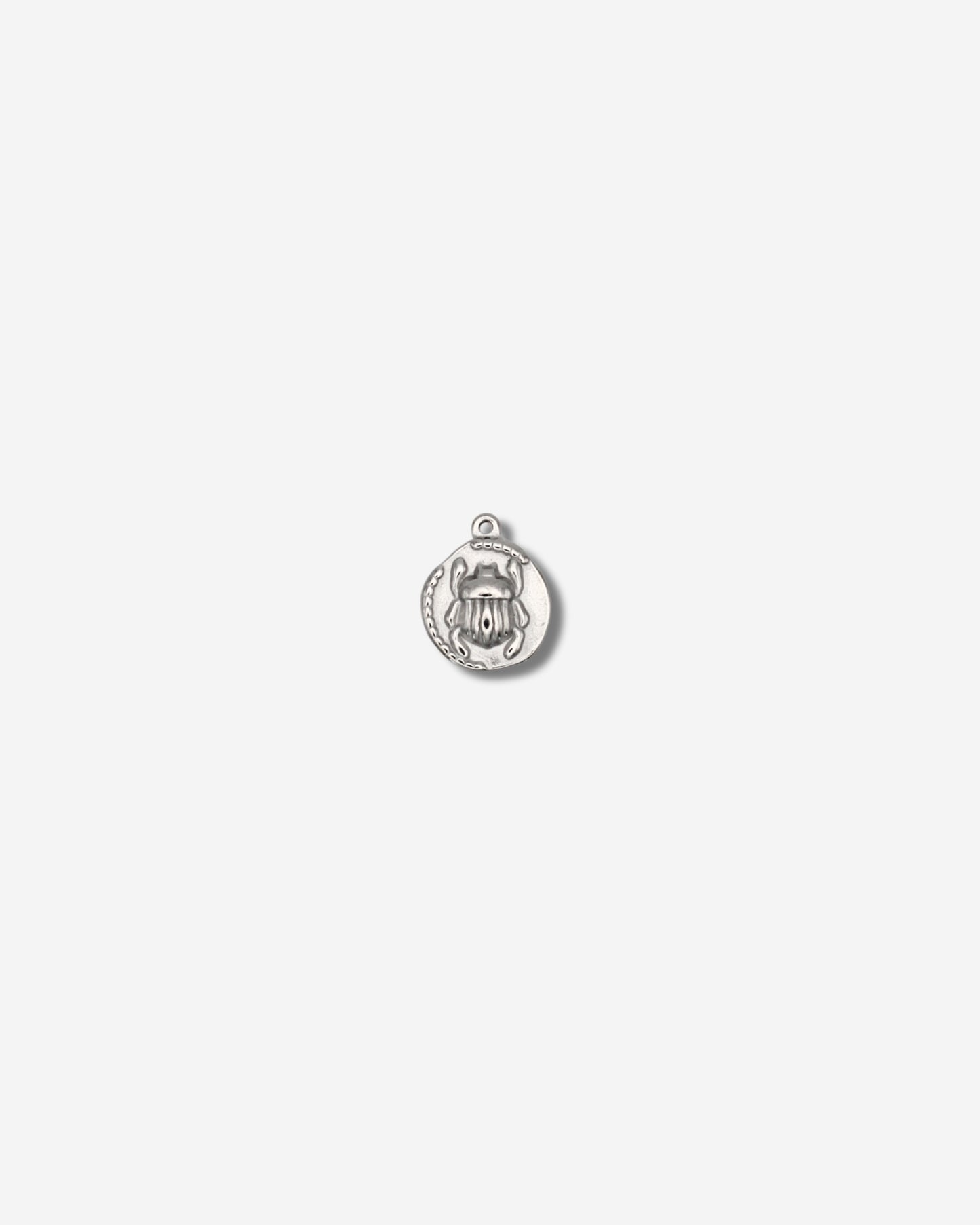 Bedel ketting/ armband - munt met kever