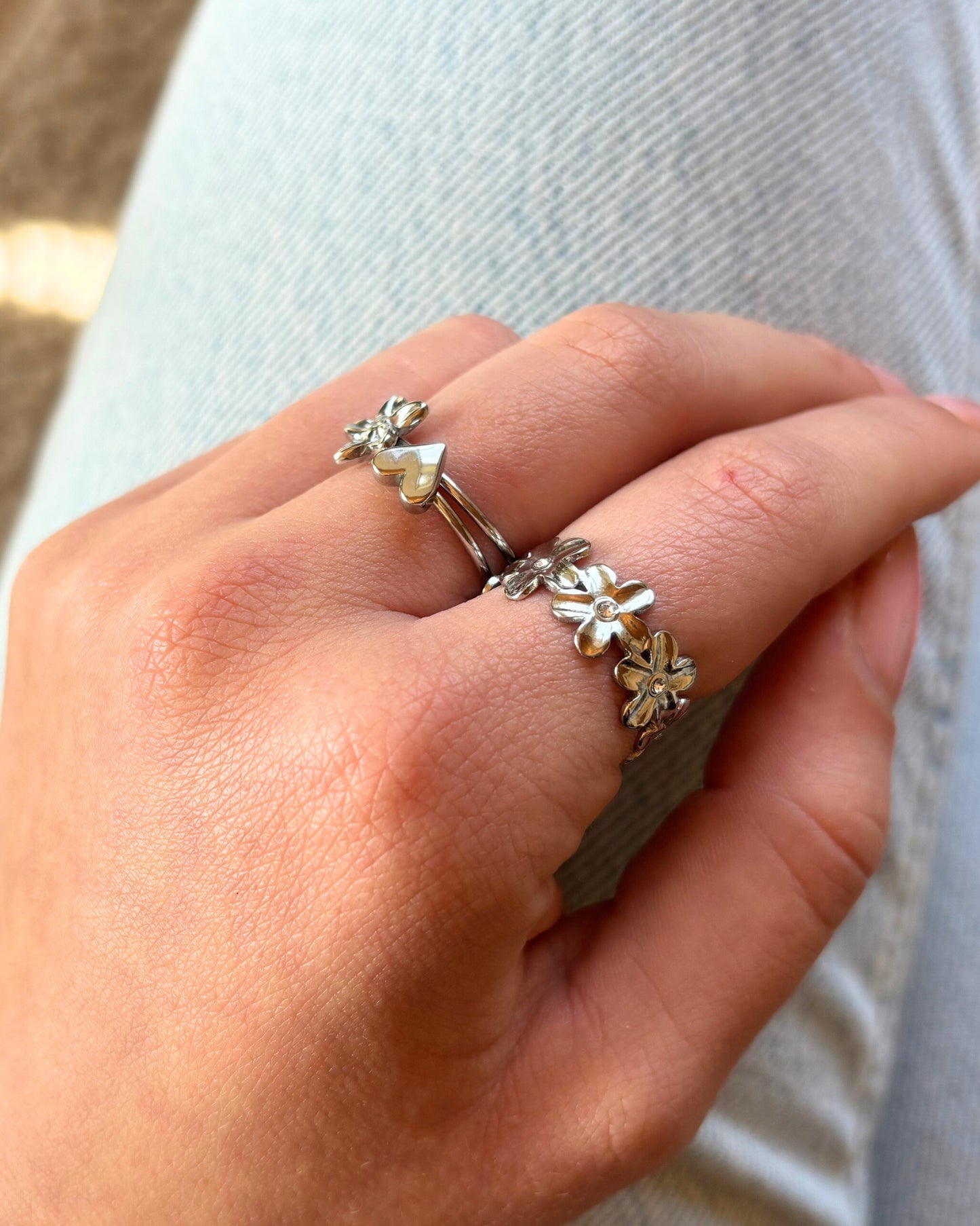 Ring met hartje