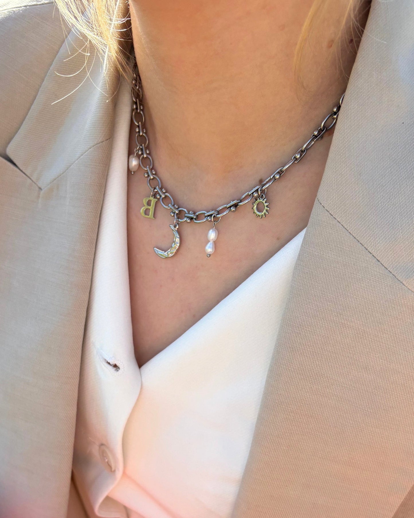 Strong schakel - bedelketting