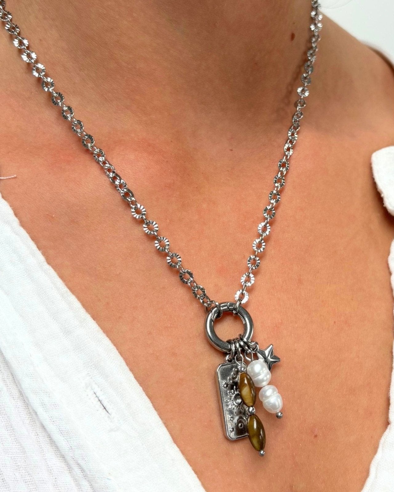 Bedel ketting/ armband - ster