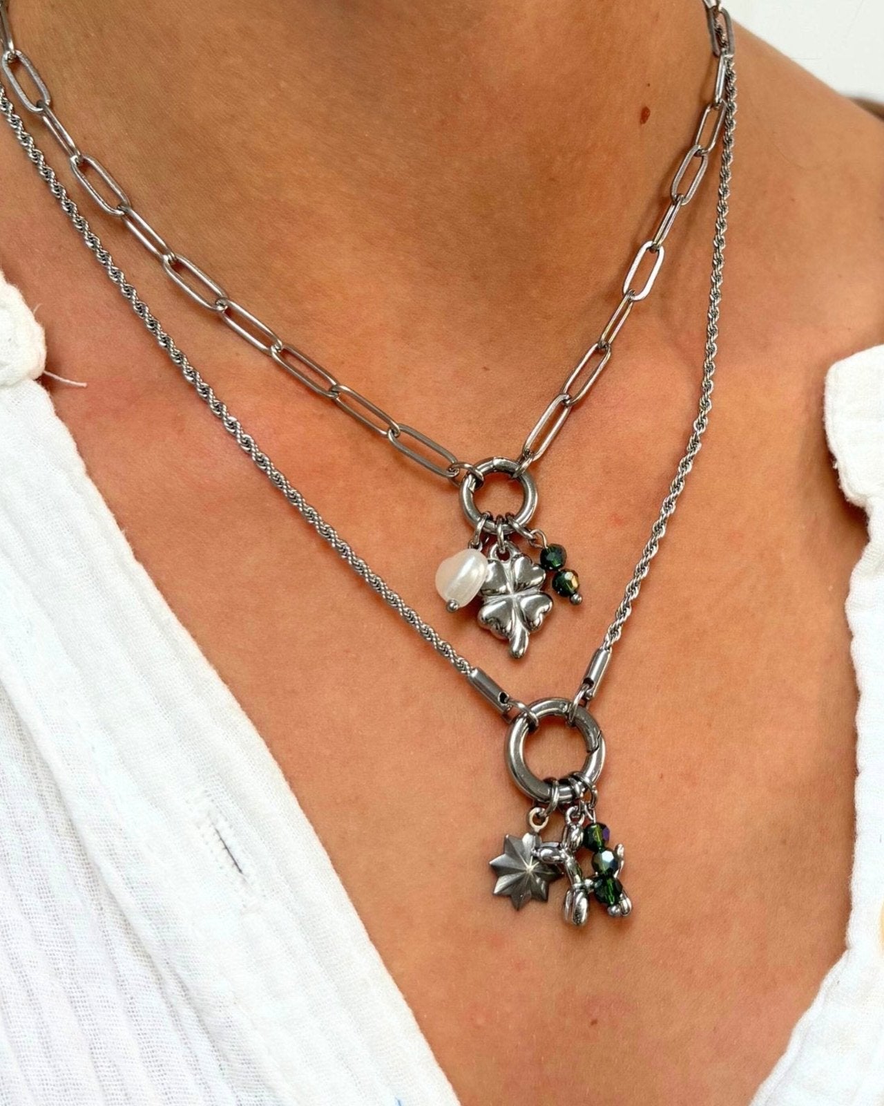 Bedel ketting / armband - ballon hond