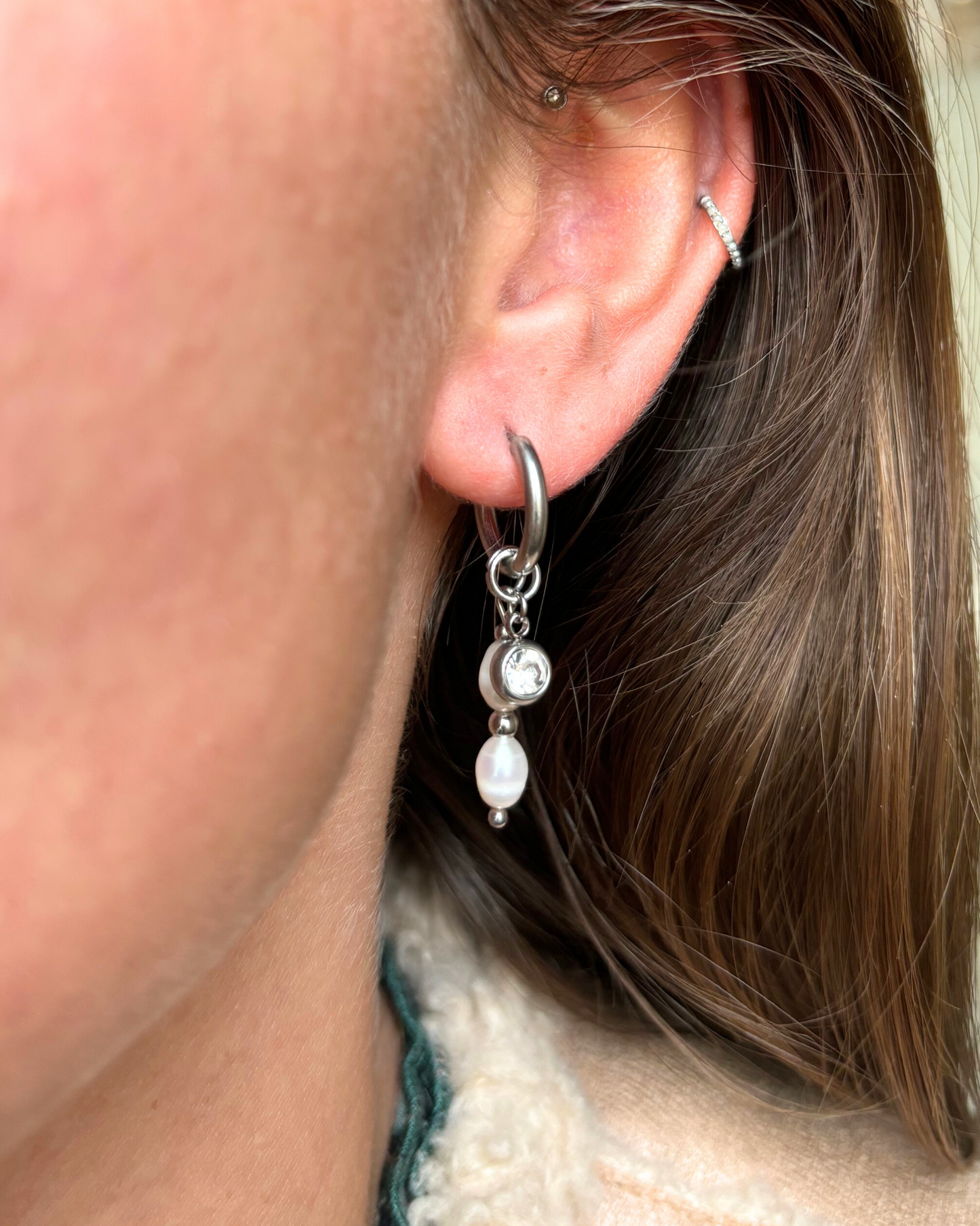 Bedel - parels met een zilveren touch