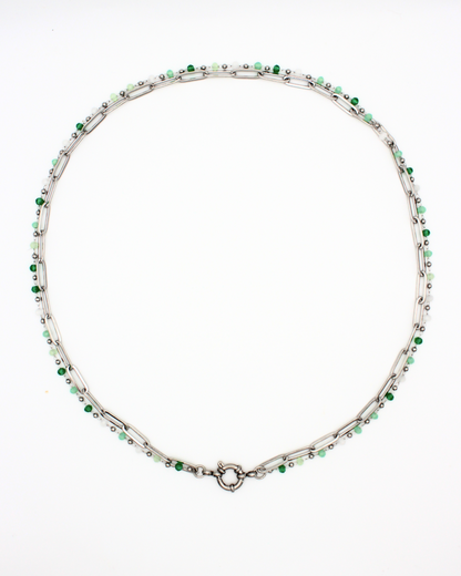 Groene kraaltjes set