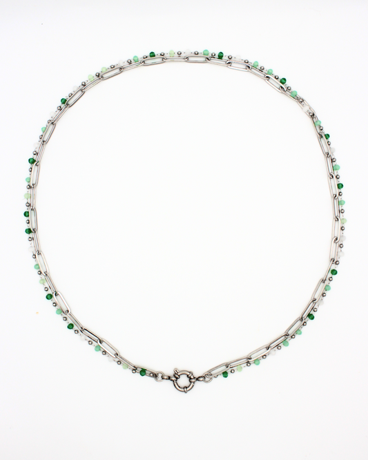 Groene kraaltjes set