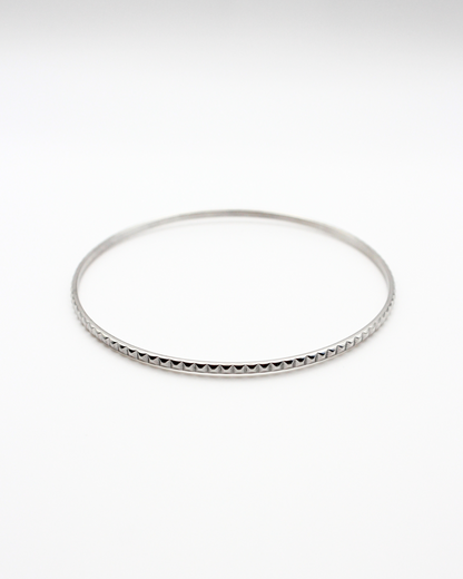 Armband met blokjes patroon