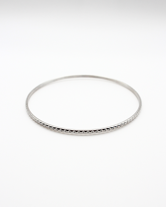 Armband met blokjes patroon