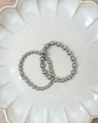 Onregelmatige ballen armbanden set