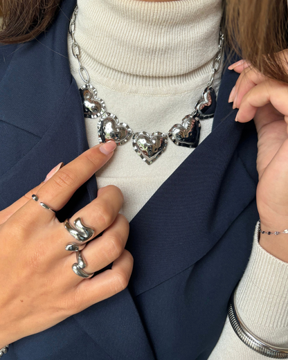 Statement harten ketting