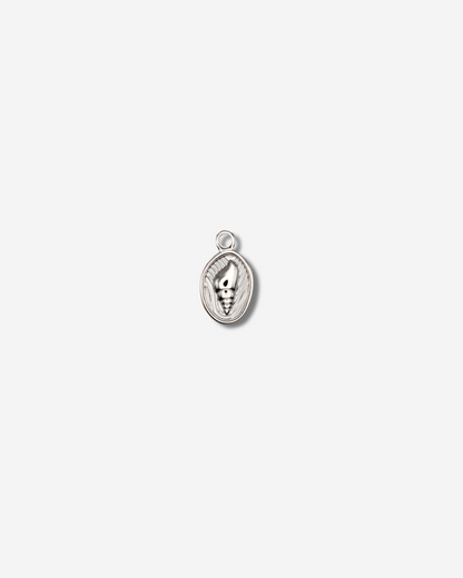 Bedel ketting/ armband - munt met schelp