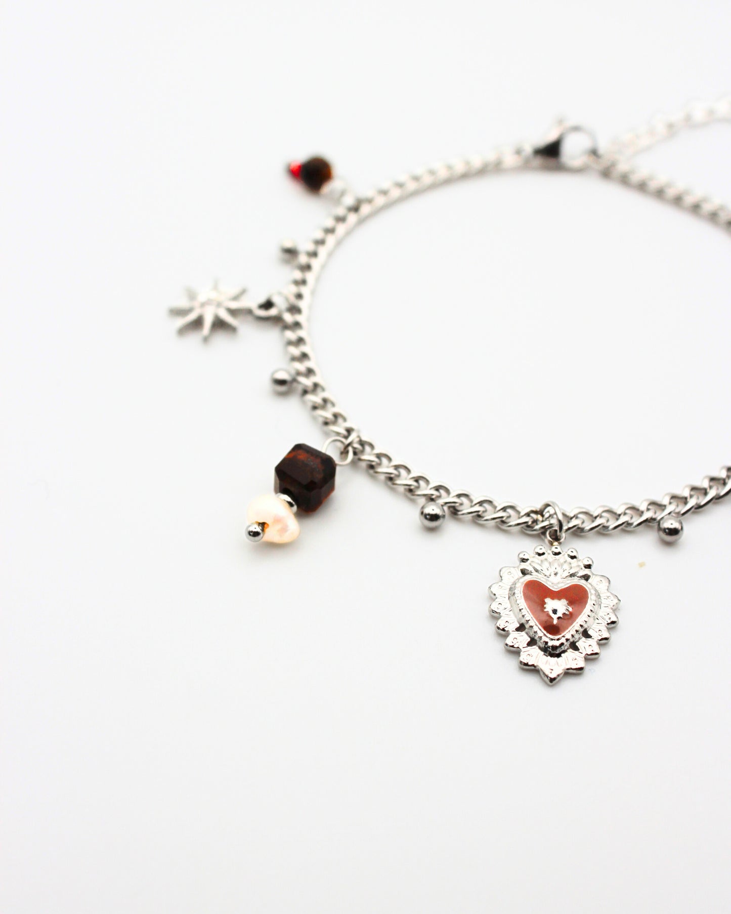 Bruine western bedelarmband