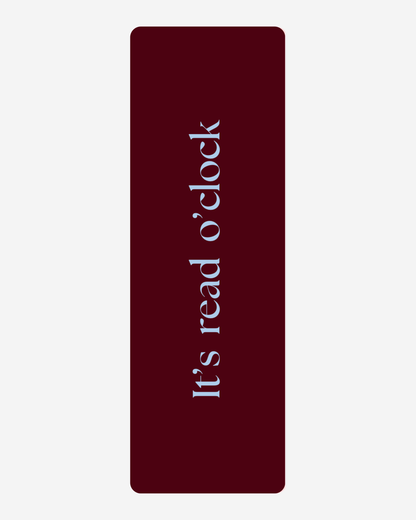 Boekenlegger - It's read o'clock