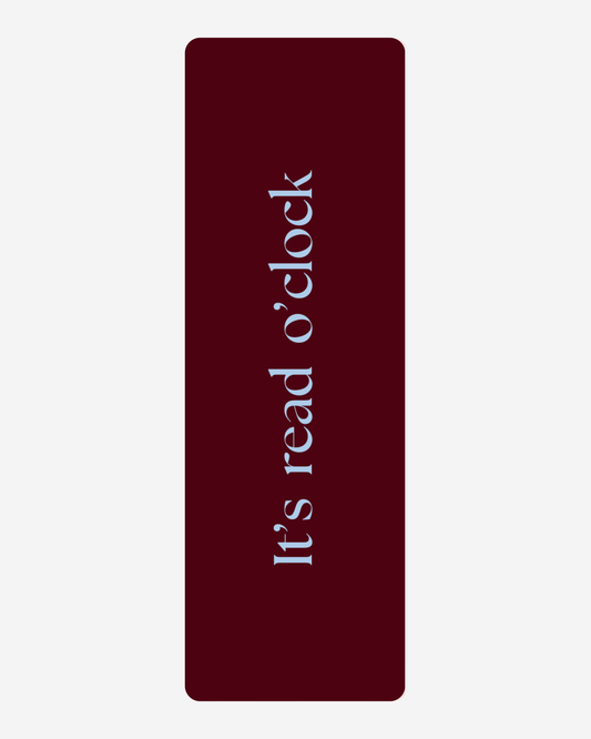 Boekenlegger - It's read o'clock