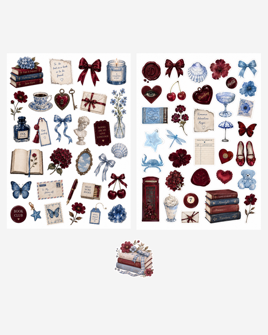 Stickerbundel - cherry chapters