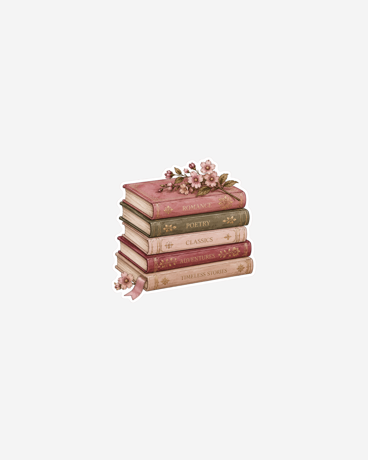 Sticker - Pink stack