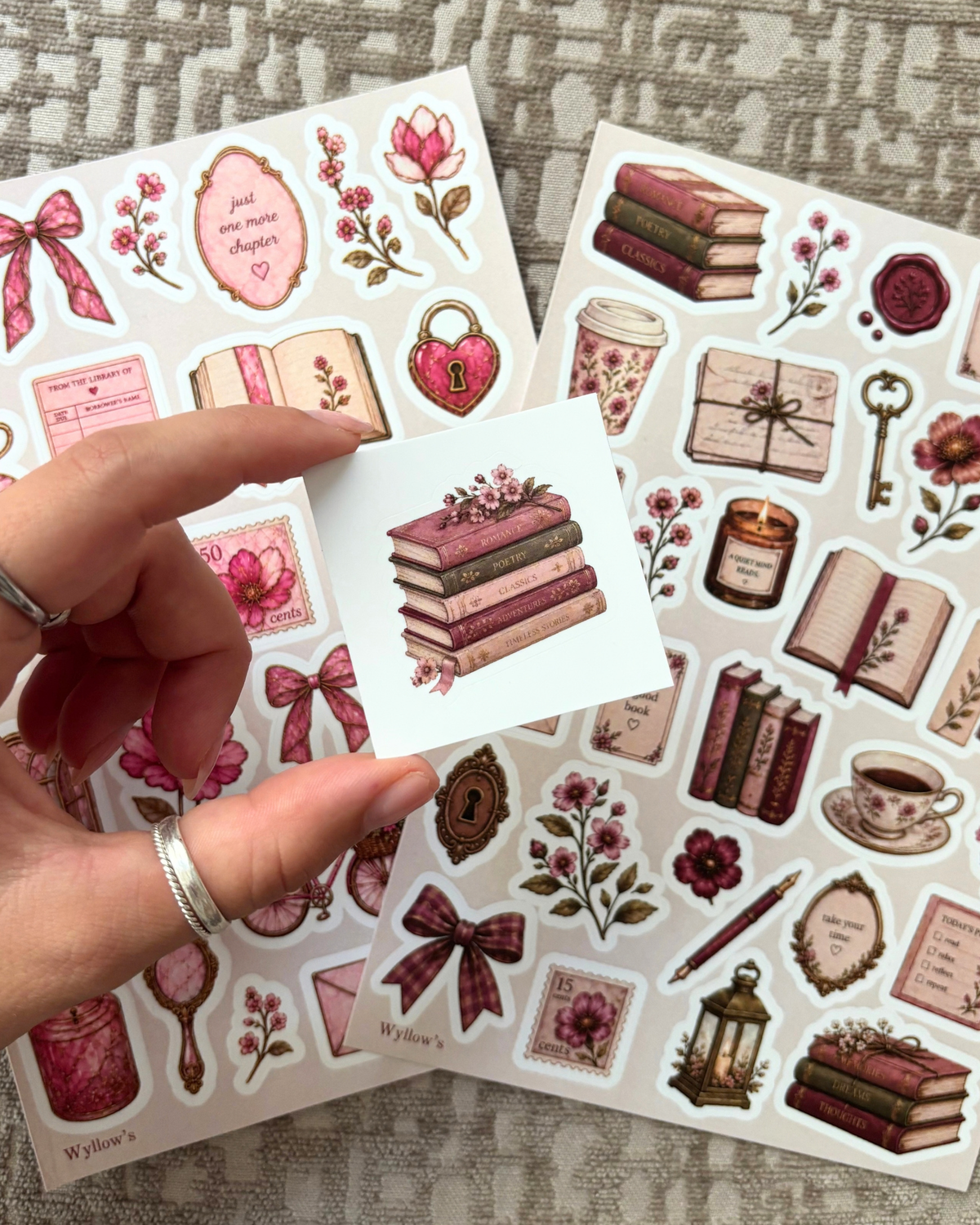 Sticker - Pink stack