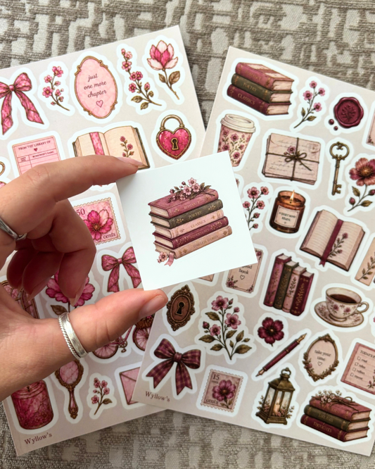 Sticker - Pink stack