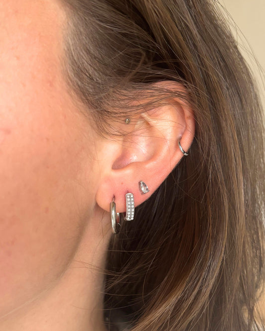 Western oorbellencombinatie