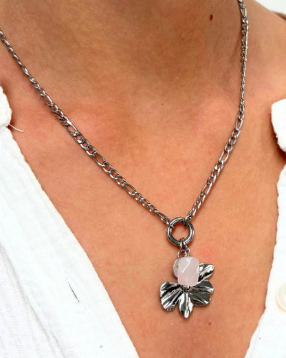 Bedel ketting - hibiscus