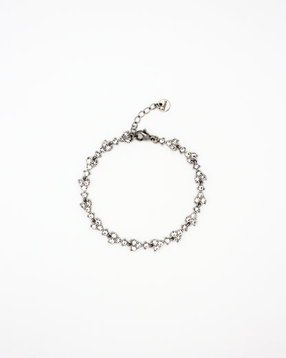 Bloem diamanten armband