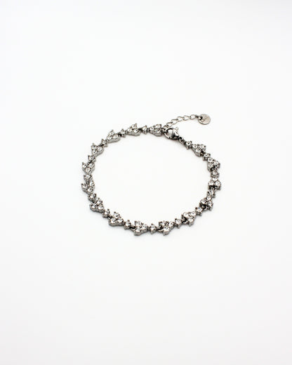 Bloem diamanten armband