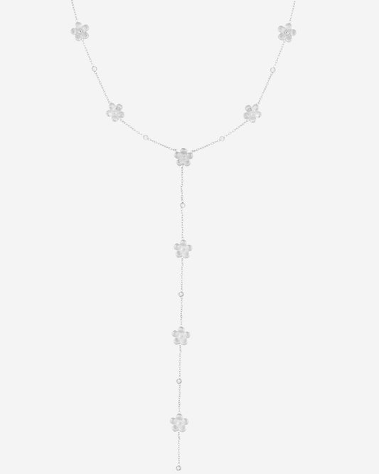 Lange bloemenketting