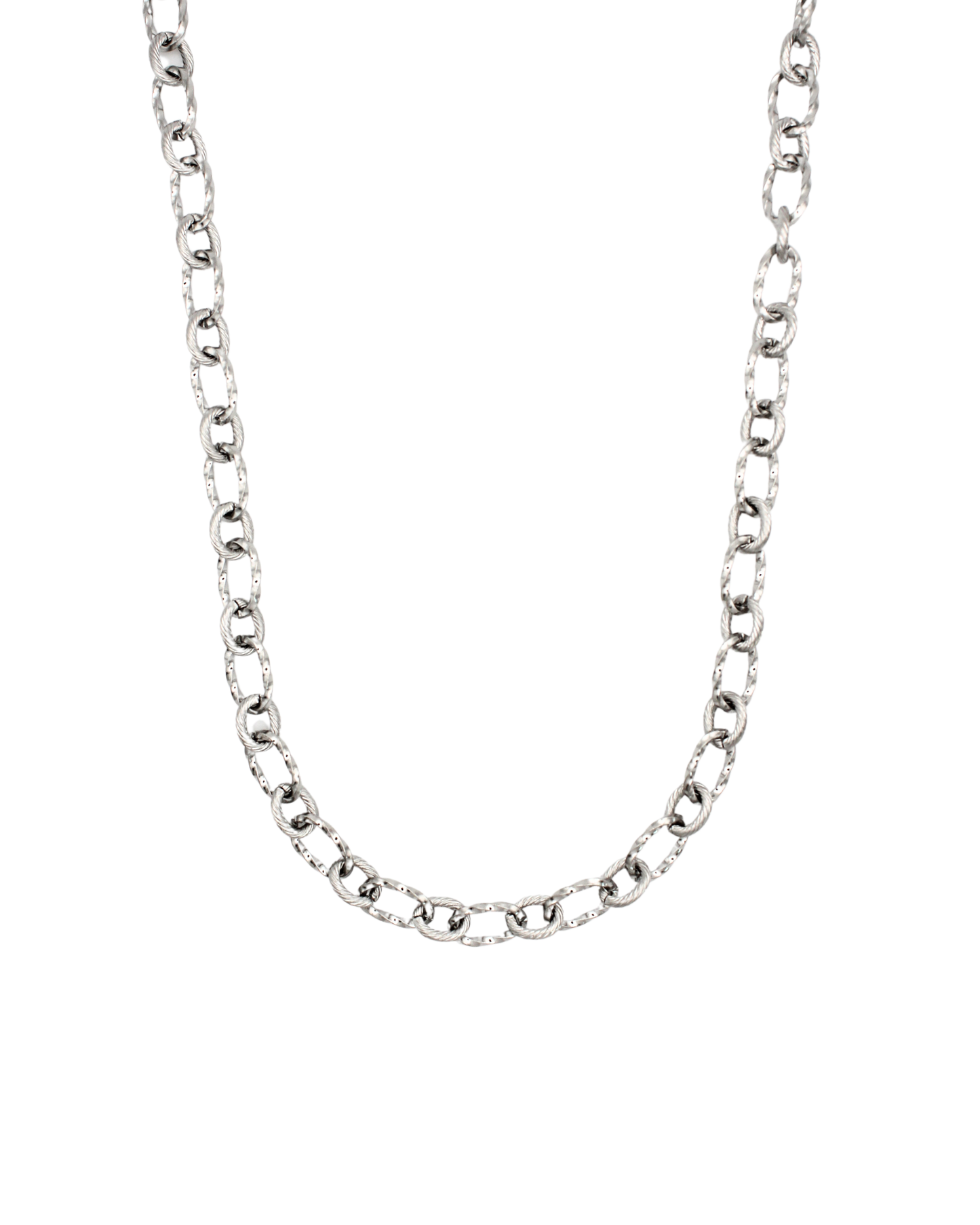 Shiny schakel - bedelketting