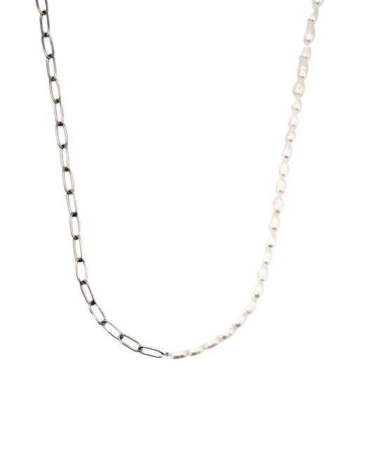 Parelschakel - bedelketting