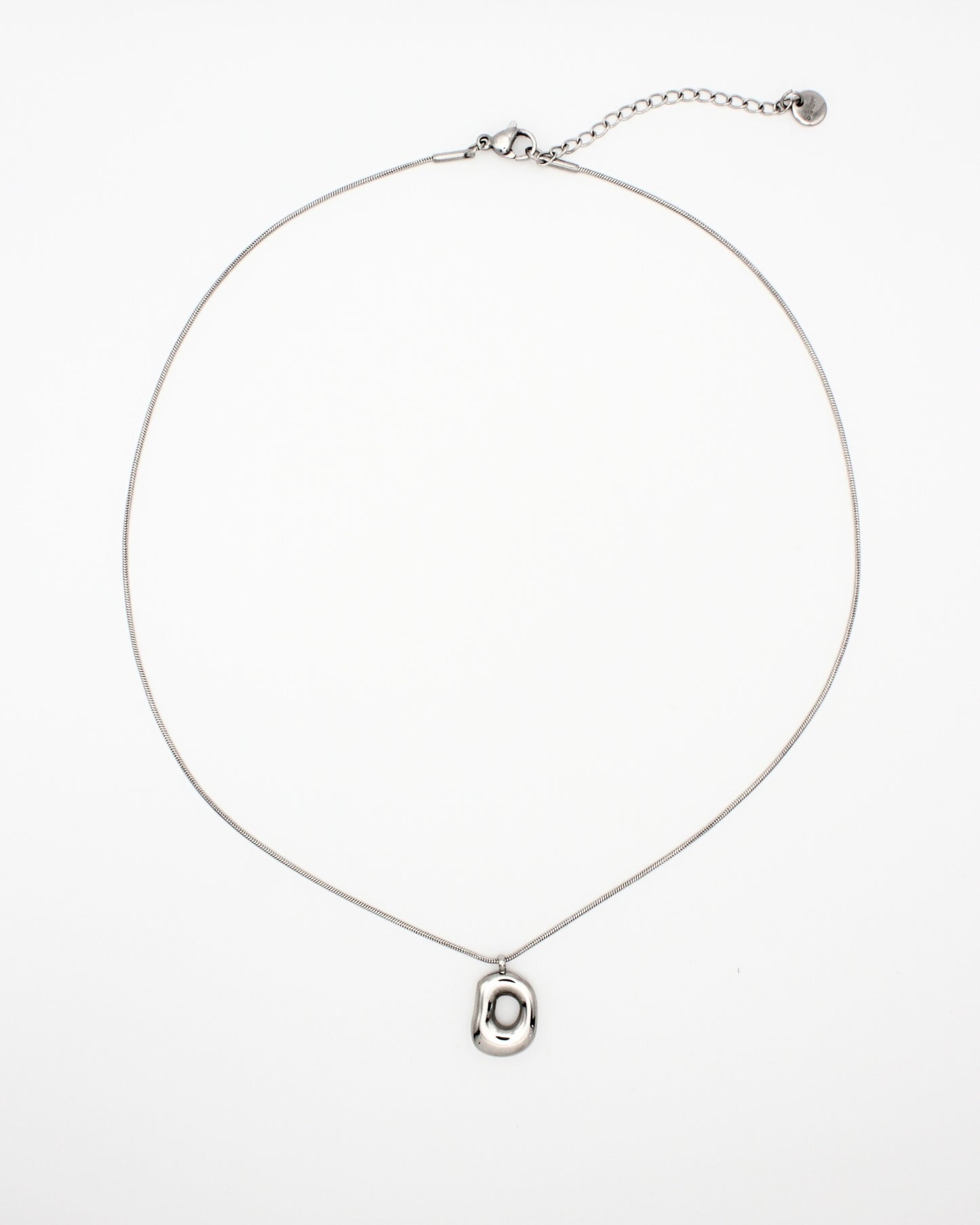 Korte ketting met ovaal