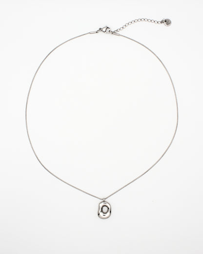 Korte ketting met ovaal