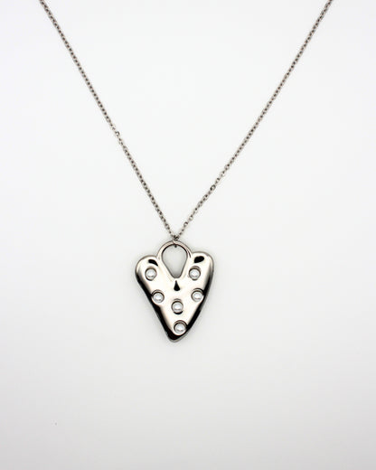 Long necklace with pearl