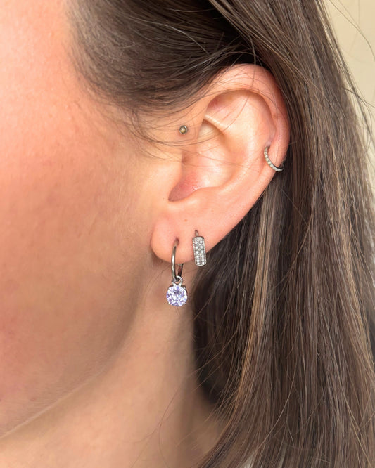 Birthstone earrings