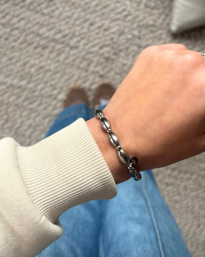 Ovalen ballenarmband