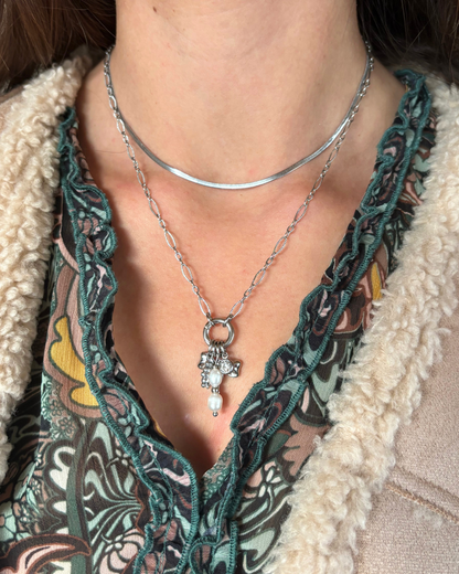 Ketting - snake skin