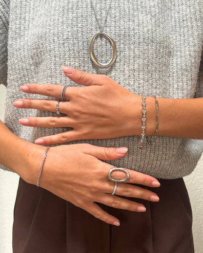 Bloem diamanten armband