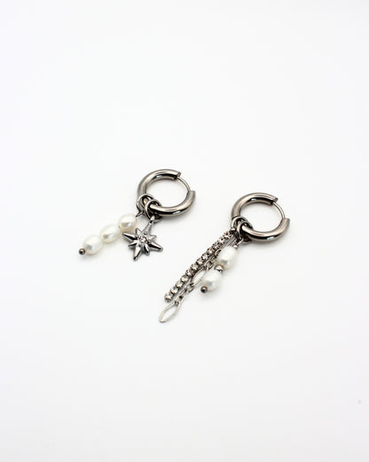 Starry night oorbellen