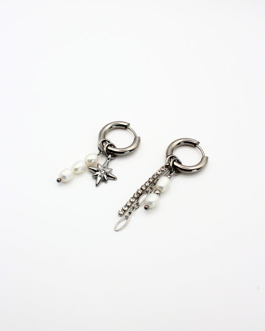 Starry night oorbellen