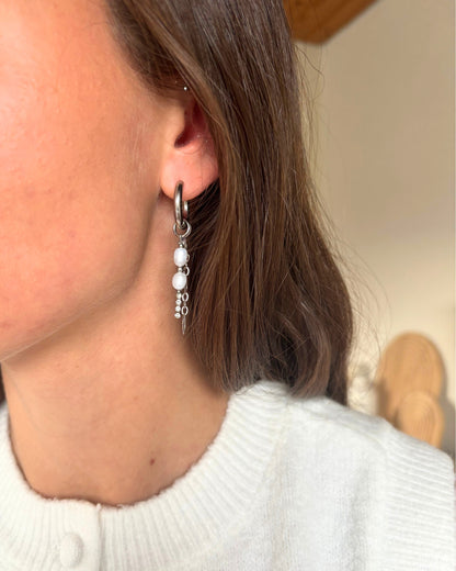 Starry night oorbellen