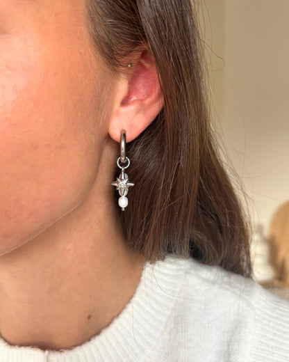 Starry night oorbellen